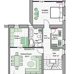 Reihenhaus Elbquartier Mit 3 Sz Appartement *